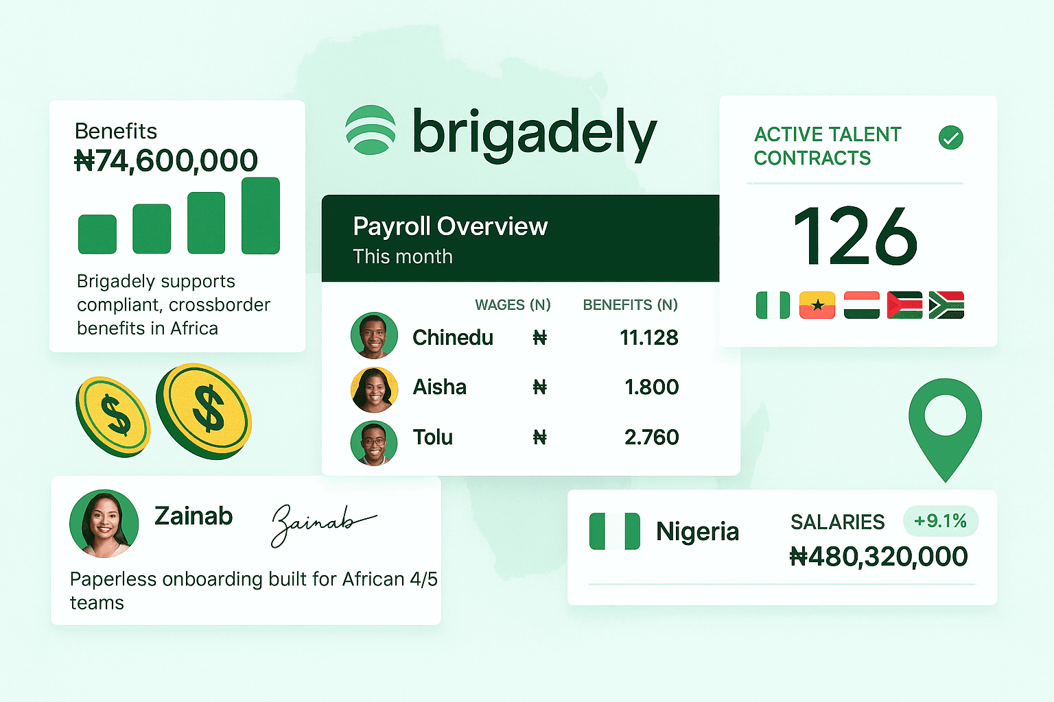 Global Hiring Illustration